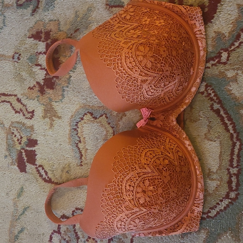 Burnt orange bra